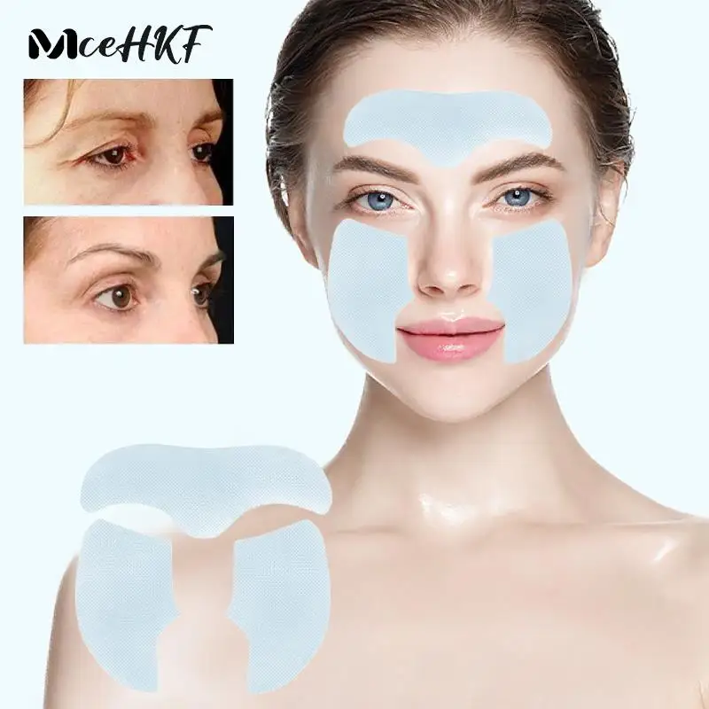 

3PCS Anti-aging Wrinkles Remover Collagen Film Paper Soluble Facial Face Skin Cheek Sticker Forehead Patch Smile Lines Patches