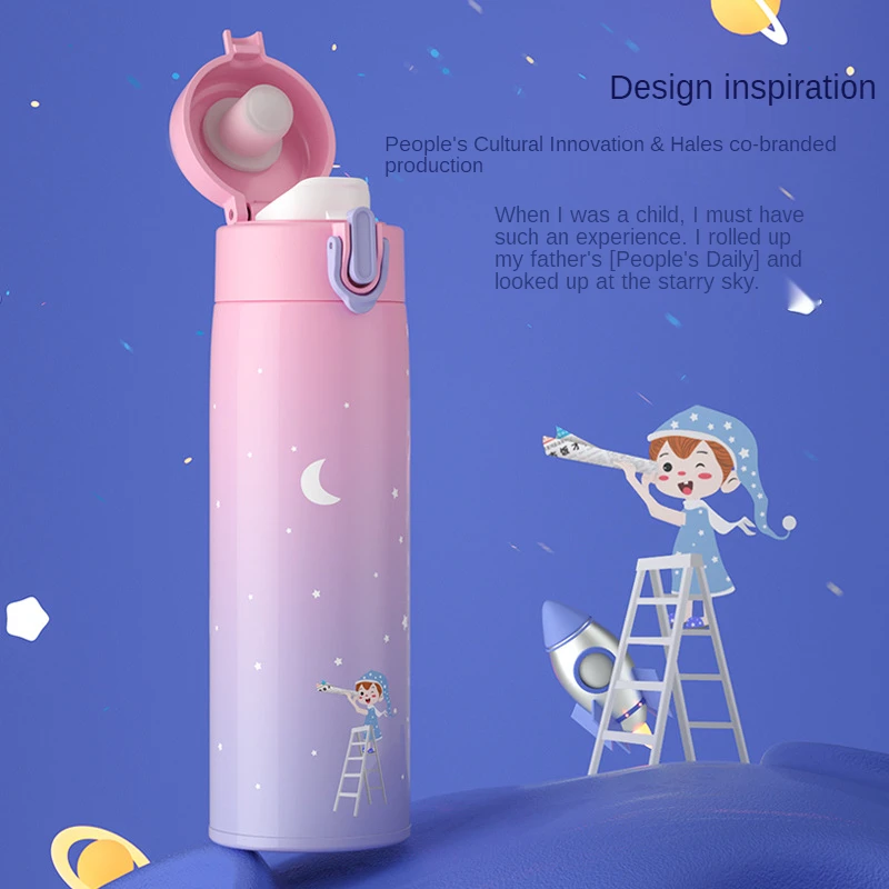 Haers 350ml Fashion Thermal Insulation Water Bottle Bouncing Lid Vacuum Cup 316 Stainless Steel Leak Proof Vacuum Flasks
Haers 350ml Fashion Thermal Insulation Water Bottle Bouncing Lid Vacuum Cup 316 Stainless Steel Leak Proof Vacuum Flasks