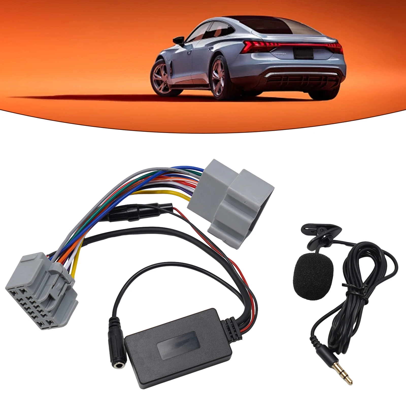 BT Module AUX Audio Cable Adapter Car Bluetooth Module Auxiliary Car Compatible Audio Cable Adapter For Volvo S60 S80 V50 V70
BT Module AUX Audio Cable Adapter Car Bluetooth Module Auxiliary Car Compatible Audio Cable Adapter For Volvo S60 S80 V50 V70