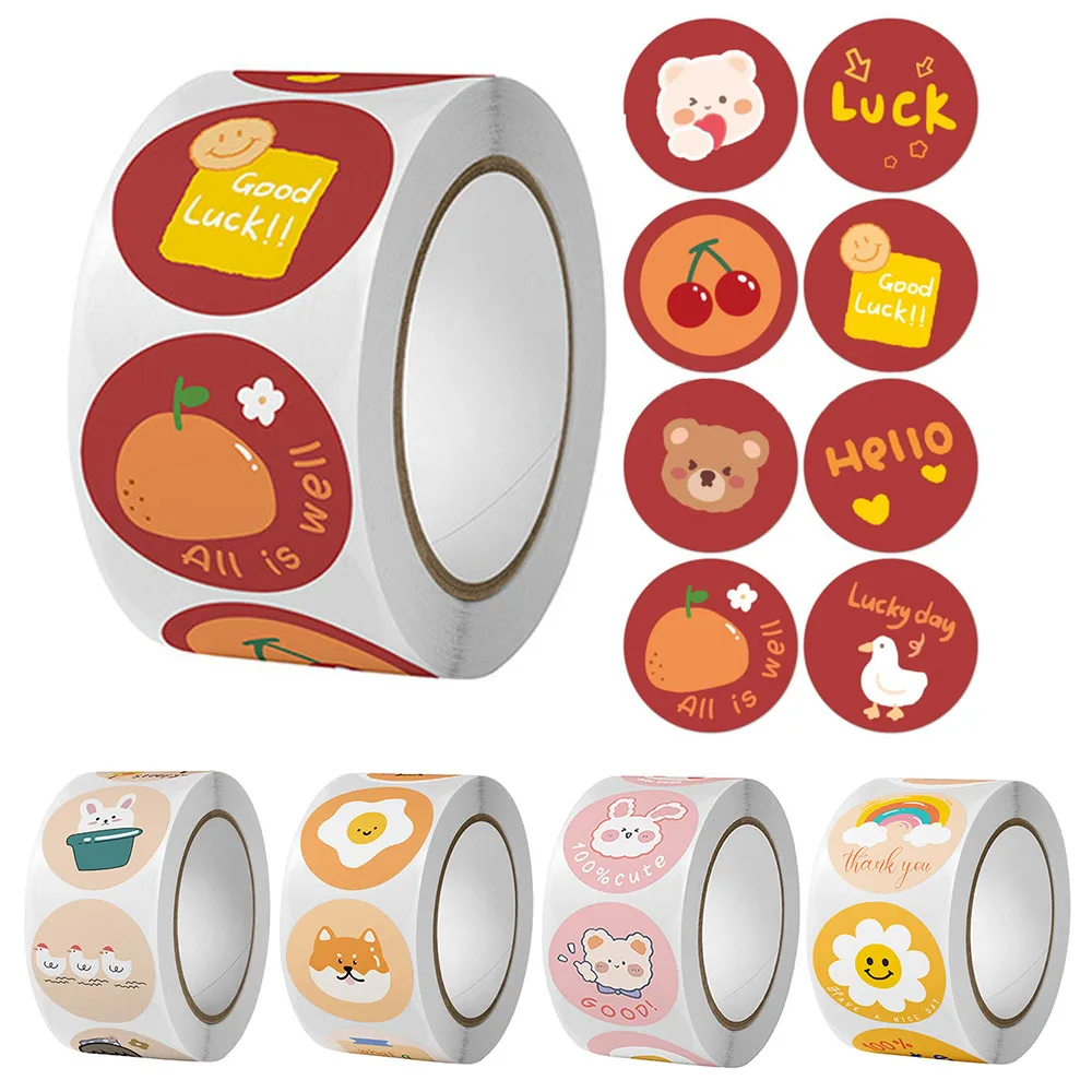 500pcs Cute Rabbit Round Reward 1inch Paper Stickers Adhesive Labels for Classic School Teacher Kids ToySealing Sticker
500pcs Cute Rabbit Round Reward 1inch Paper Stickers Adhesive Labels for Classic School Teacher Kids ToySealing Sticker