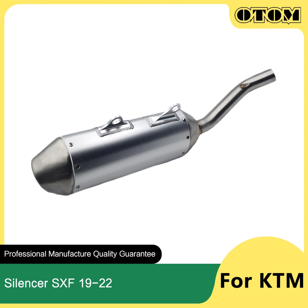 OTOM 2023 Motorcycle Exhaust Muffler Silencer For KTM SXF250 SXF350 SXF450 SXF250 PRADO SXF450 FACTORY EDITION XCF250/450 RC4 R
OTOM 2023 Motorcycle Exhaust Muffler Silencer For KTM SXF250 SXF350 SXF450 SXF250 PRADO SXF450 FACTORY EDITION XCF250/450 RC4 R