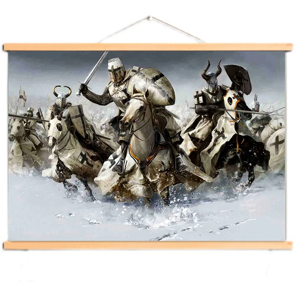 Vintage Medieval Crusader Warrior Art Poster Wall Chart - Decorate Your Room with This Knights Templar Canvas Scroll Painting C3
Vintage Medieval Crusader Warrior Art Poster Wall Chart - Decorate Your Room with This Knights Templar Canvas Scroll Painting C3