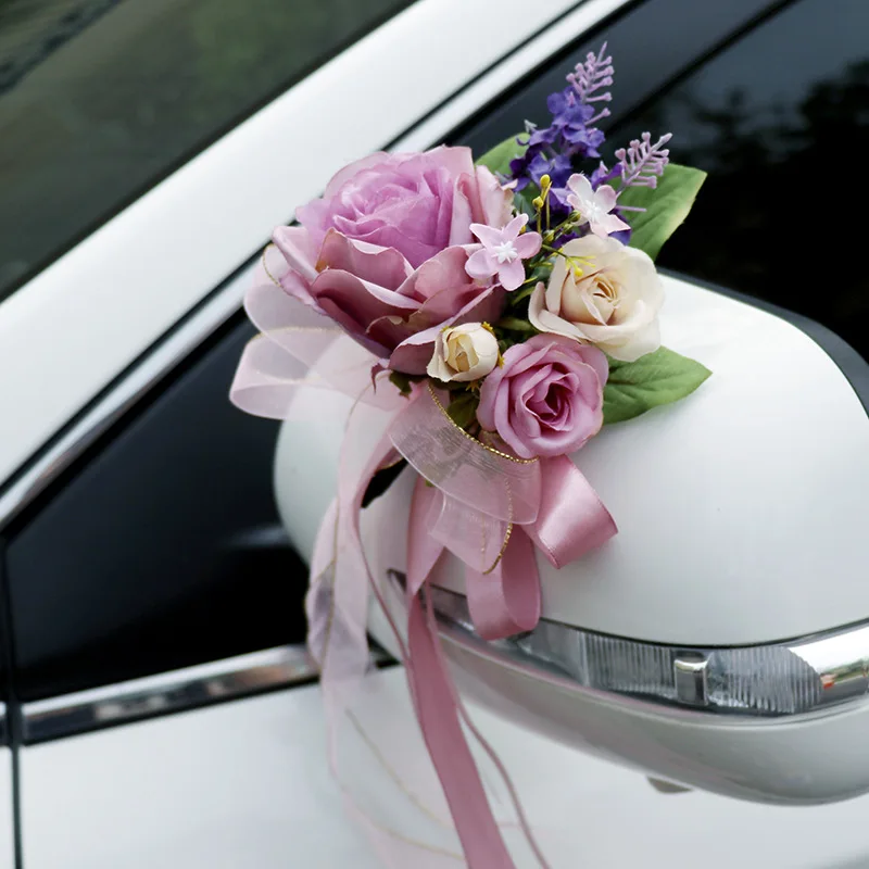 Creative Wedding Car Decor Flower Door Handles Rearview Mirror Decorate Rose Artificial Floral Accessories Marriage Props Gift
Creative Wedding Car Decor Flower Door Handles Rearview Mirror Decorate Rose Artificial Floral Accessories Marriage Props Gift