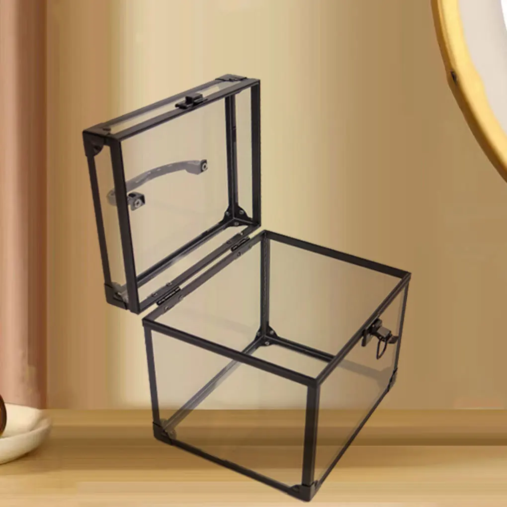 Clear Acrylic Storage Box - Large Capacity Lightweight Durable Storage Box Acrylic Lock Small Storage Portable
Clear Acrylic Storage Box - Large Capacity Lightweight Durable Storage Box Acrylic Lock Small Storage Portable