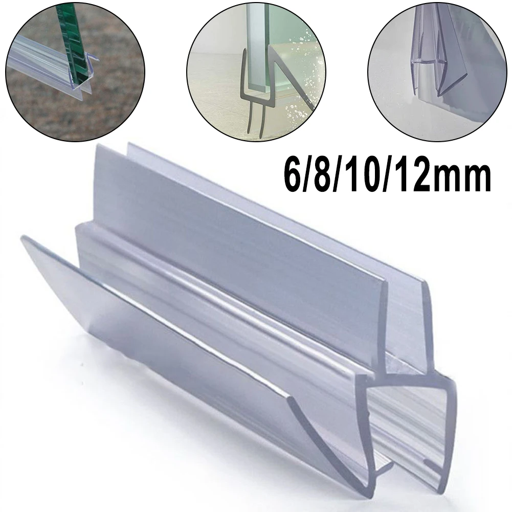 2pcs 50cm Bathroom Shower Screen Seal Strip PVC Door Bath Shower Seal Strips For 6/8/10/12mm Glass Water Deflector Blocking
2pcs 50cm Bathroom Shower Screen Seal Strip PVC Door Bath Shower Seal Strips For 6/8/10/12mm Glass Water Deflector Blocking