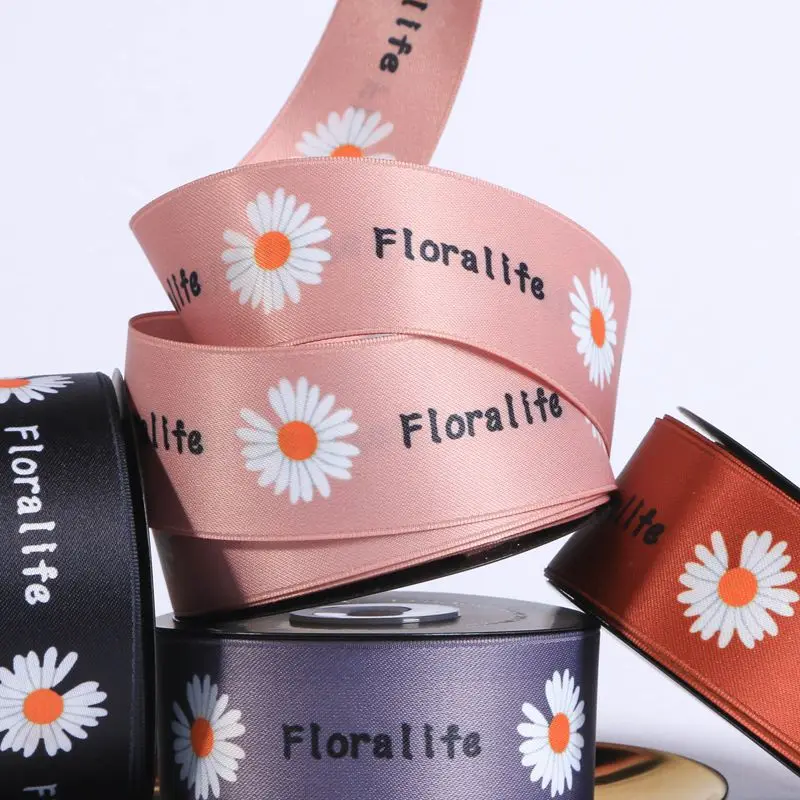 50 yards/roll small daisy English letter woven tape DIY handmade packaging material double-sided printed polyester cotton tape
50 yards/roll small daisy English letter woven tape DIY handmade packaging material double-sided printed polyester cotton tape