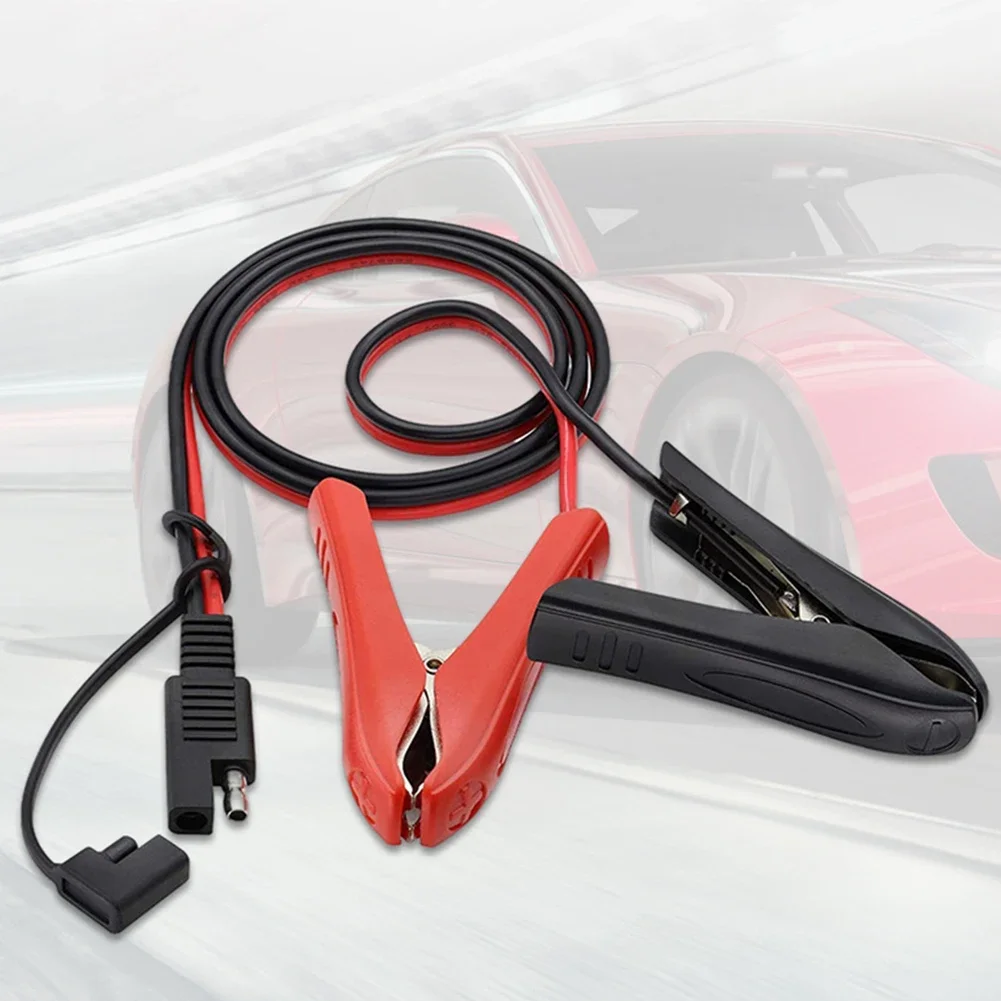 14AWG Alligator Crocodile Clip To SAE Connector 1m Car Charge Extension Cable Made From High-quality Copper Material Performance
14AWG Alligator Crocodile Clip To SAE Connector 1m Car Charge Extension Cable Made From High-quality Copper Material Performance