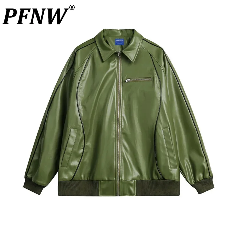 PFNW Spring Autumn New High Street Punk Style Casual Leather Jacket Men's Tide Chic Trendy American Motorcycle PU Coat 12Z6426
PFNW Spring Autumn New High Street Punk Style Casual Leather Jacket Men's Tide Chic Trendy American Motorcycle PU Coat 12Z6426