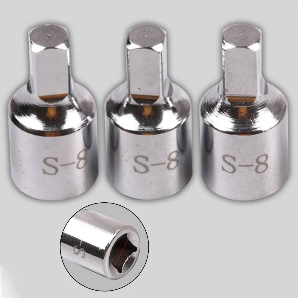 1pc Auto 8mm Silver Square Head Oil Drain Pan, Drain Plug, Wrench Tool Remover Accessories For Vehicles
1pc Auto 8mm Silver Square Head Oil Drain Pan, Drain Plug, Wrench Tool Remover Accessories For Vehicles