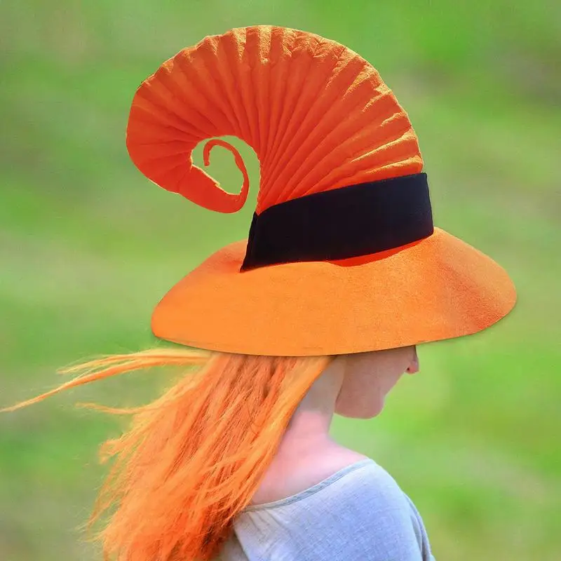 Ruched Witch Caap Halloween Witch Hat Long Tail Cosplay Costume Orange Wizard Hat For Men Women Halloween Costume Accessories
Ruched Witch Caap Halloween Witch Hat Long Tail Cosplay Costume Orange Wizard Hat For Men Women Halloween Costume Accessories