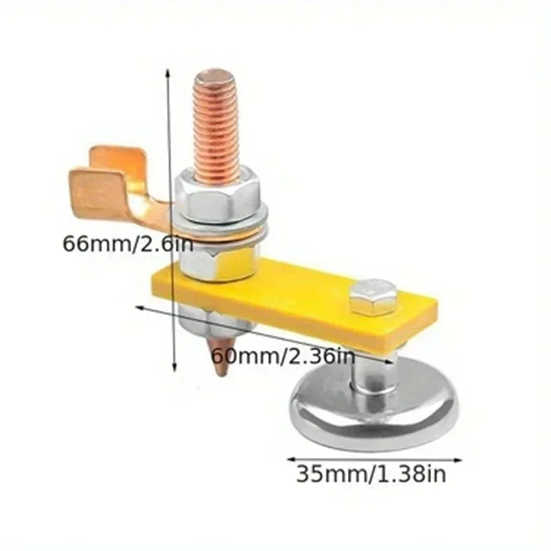 Ground Welding Head Strong Single/double Support Magnetic Fix Magnet for Electric Clamp
Ground Welding Head Strong Single/double Support Magnetic Fix Magnet for Electric Clamp