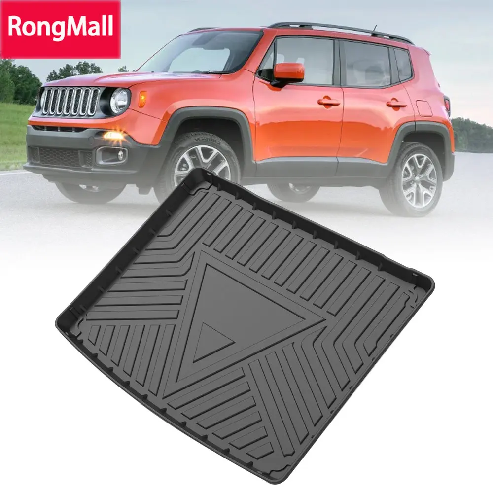 TPE Car Trunk Mat For Jeep Renegade 2016-2021 Waterproof Protective Liner Trunk Pad Tray Rubber Mat
TPE Car Trunk Mat For Jeep Renegade 2016-2021 Waterproof Protective Liner Trunk Pad Tray Rubber Mat