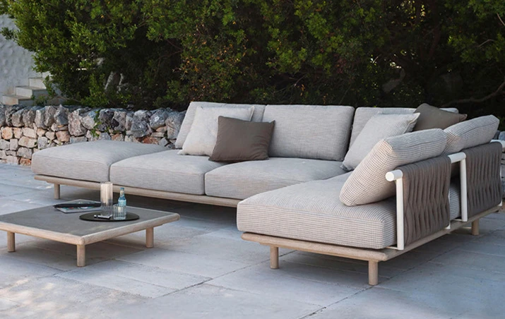 Nordic outdoor sofa combination courtyard open air solid wood furniture garden designer
Nordic outdoor sofa combination courtyard open air solid wood furniture garden designer