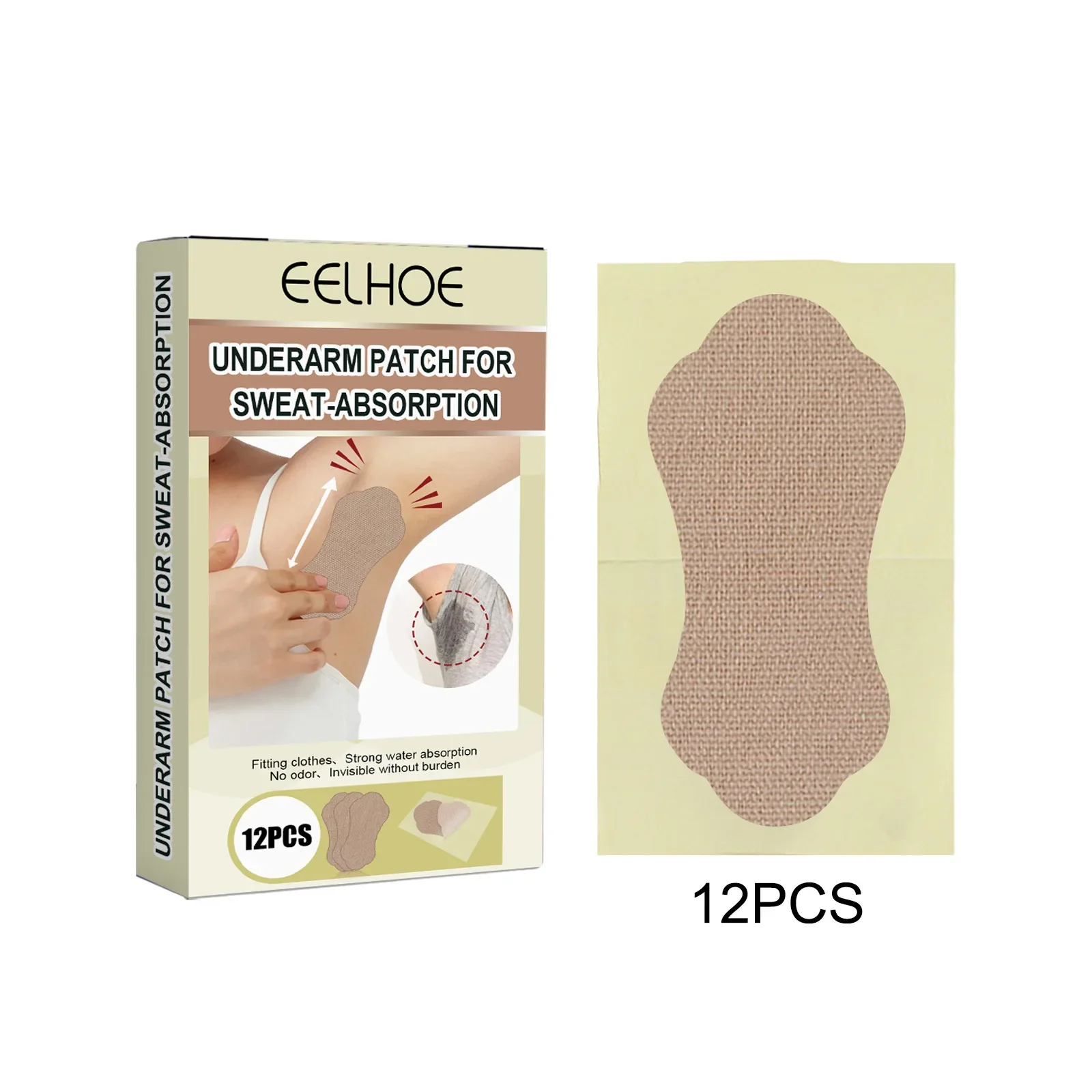 12Pcs Underarm Sweat Pads Armpit Sweat Patches for Women and Men Dress Shields for Hyperhidrosis Non Visible Garment Deodorants
12Pcs Underarm Sweat Pads Armpit Sweat Patches for Women and Men Dress Shields for Hyperhidrosis Non Visible Garment Deodorants