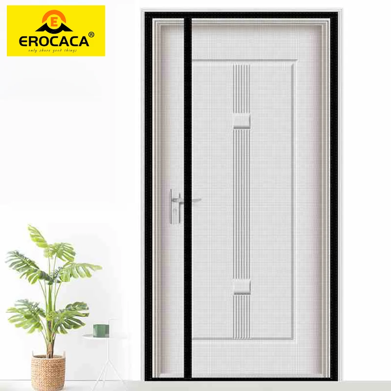 

EROCACA Magnetic Screen Door Mosquito Net Curtain Fly Insect Automatic Closing Invisible Mesh For Kitchen indoor living room