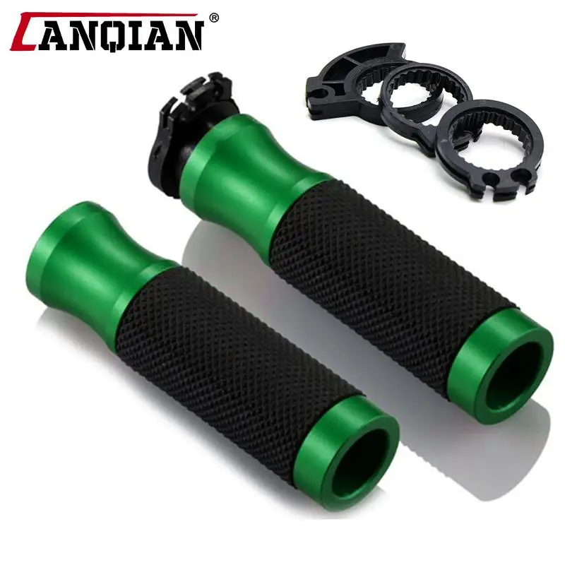 Motorcycle 22mm CNC Aluminum Rubber Gel Handle Bar Grip Hand Grips for KAWASAKI KLR650 NINJA H2 special edition versys 650
Motorcycle 22mm CNC Aluminum Rubber Gel Handle Bar Grip Hand Grips for KAWASAKI KLR650 NINJA H2 special edition versys 650