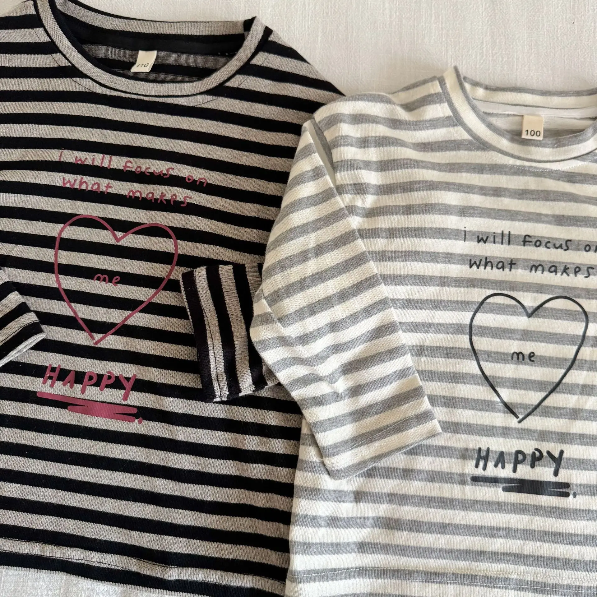 2025 Autumn New Children Long Sleeve T Shirts Cotton Girls Loose Striped Bottoming Shirt Boys Versatile Casual Tops Kids Clothes 9 Sc5ebe5e132ac4904b3ec4d1324ef14eca