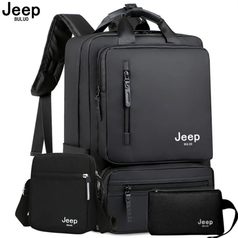 Рюкзак JEEP BULUO мужской для ноутбука, однотонный вместительный ранец для старших классов, студенческий портфель для подростков, колледжей
Рюкзак JEEP BULUO мужской для ноутбука, однотонный вместительный ранец для старших классов, студенческий портфель для подростков, колледжей
