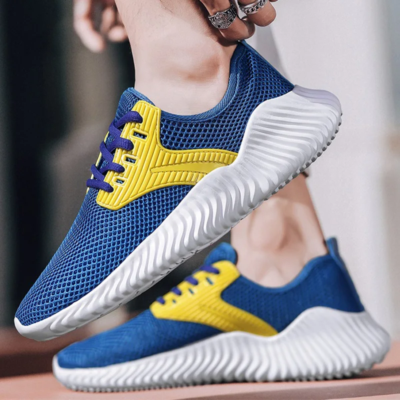 2022 Mesh Men Shoes Breathable White Trendy Sneakers Fashion Men Lightweight Black Walking Man Tenis Shoes Zapatillas Hombre
2022 Mesh Men Shoes Breathable White Trendy Sneakers Fashion Men Lightweight Black Walking Man Tenis Shoes Zapatillas Hombre