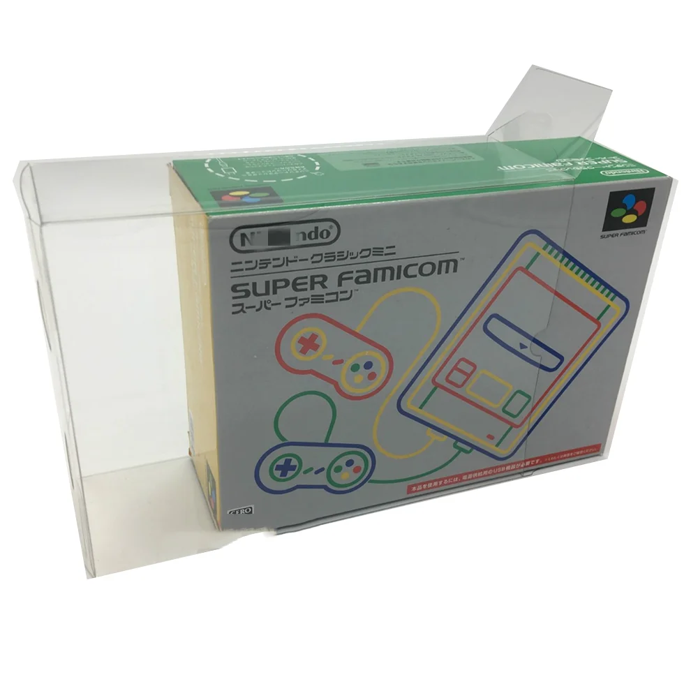 

Collection Display Box For SFCmini/SNESmini/Nintendo Super Famicom Game Storage Transparent Boxes TEP Shell Clear Collect Case