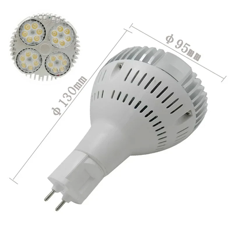 

E27 G12 led Bulb par30 lamp 30W 35W Track Downlight G12 Par30 Spotlight replace 70W Metal halide AC110v 220v 3000k 4000k 6000k