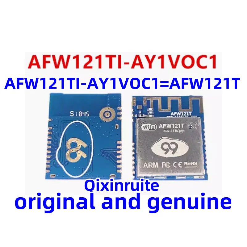 Qixinruite новый оригинальный телефон = AFW121T голосовое решение модуль Wi-Fi частота 2,4 ГГц мощность передачи 15 дБм
Qixinruite новый оригинальный телефон = AFW121T голосовое решение модуль Wi-Fi частота 2,4 ГГц мощность передачи 15 дБм