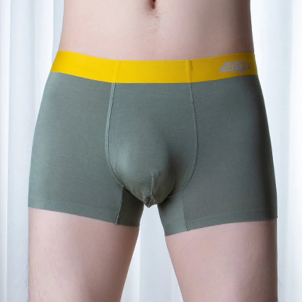 Men Sexy Ice Silk Sleep Bottoms Seamless Shorts U Convex Pouch Boxer Briefs Shorts Panties Underwear Underpants For Boys
Men Sexy Ice Silk Sleep Bottoms Seamless Shorts U Convex Pouch Boxer Briefs Shorts Panties Underwear Underpants For Boys