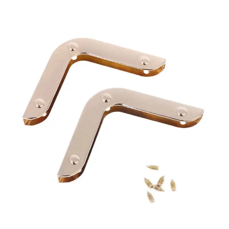 2pcs Metal Handbag Corner Protector Edge Safety Guard for Purse Bag Making Acces 517D
2pcs Metal Handbag Corner Protector Edge Safety Guard for Purse Bag Making Acces 517D