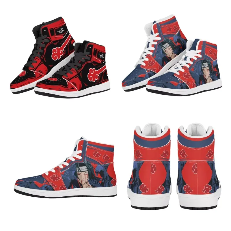 NEW Anime Naruto Men's Sneakers Cowhide Stitched Akatsuki High barrel Stitched Uchiha Itachi Unisex Sneakers High-Top Sneaker
NEW Anime Naruto Men's Sneakers Cowhide Stitched Akatsuki High barrel Stitched Uchiha Itachi Unisex Sneakers High-Top Sneaker