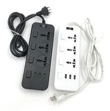 Power Strip 2.1A Fast Charging 3 USB Extension Socket Plug Ports & 3 Outlets Socket Adapter US UK EU AU Power Strip
Power Strip 2.1A Fast Charging 3 USB Extension Socket Plug Ports & 3 Outlets Socket Adapter US UK EU AU Power Strip
