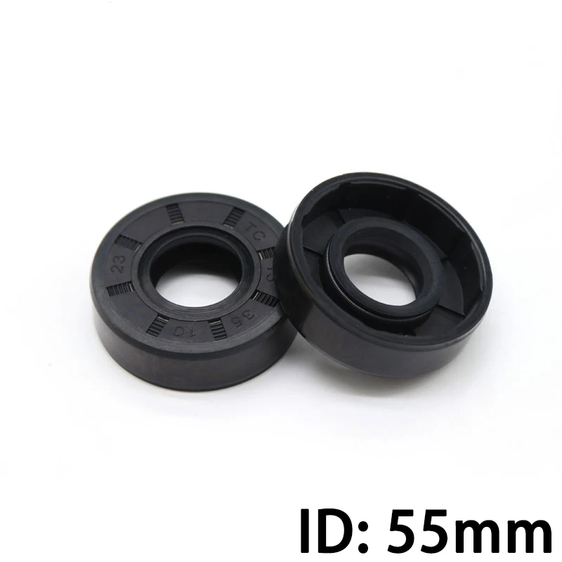 

1Pcs ID 55 Mm Nitrile Dichtingsring TC55-70/72/74/75/76/78/80/82/85/90/95/100/102/110-/8/10/12 Double Lip Oil Seal