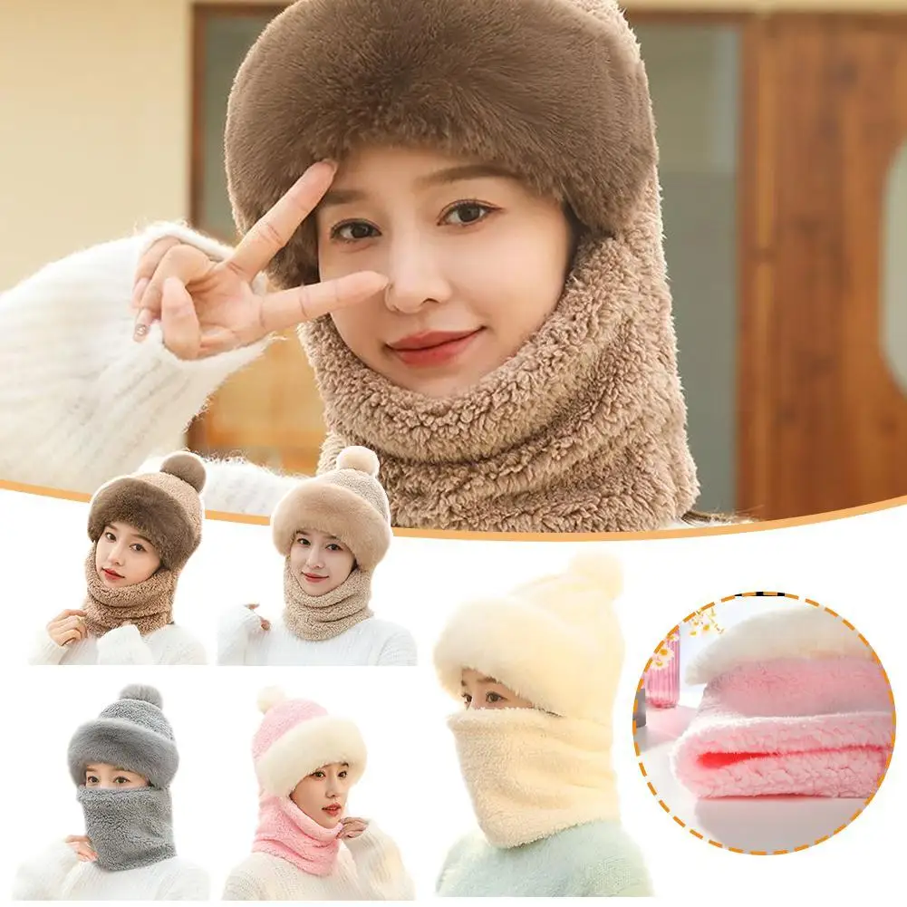 Two-Piece Set Winter Beanie Hat Scarf Thickened Fleece Lined Neck Warmer Scarf Hooded Cap Knitted Scarves Cap Set For Men Women
Two-Piece Set Winter Beanie Hat Scarf Thickened Fleece Lined Neck Warmer Scarf Hooded Cap Knitted Scarves Cap Set For Men Women