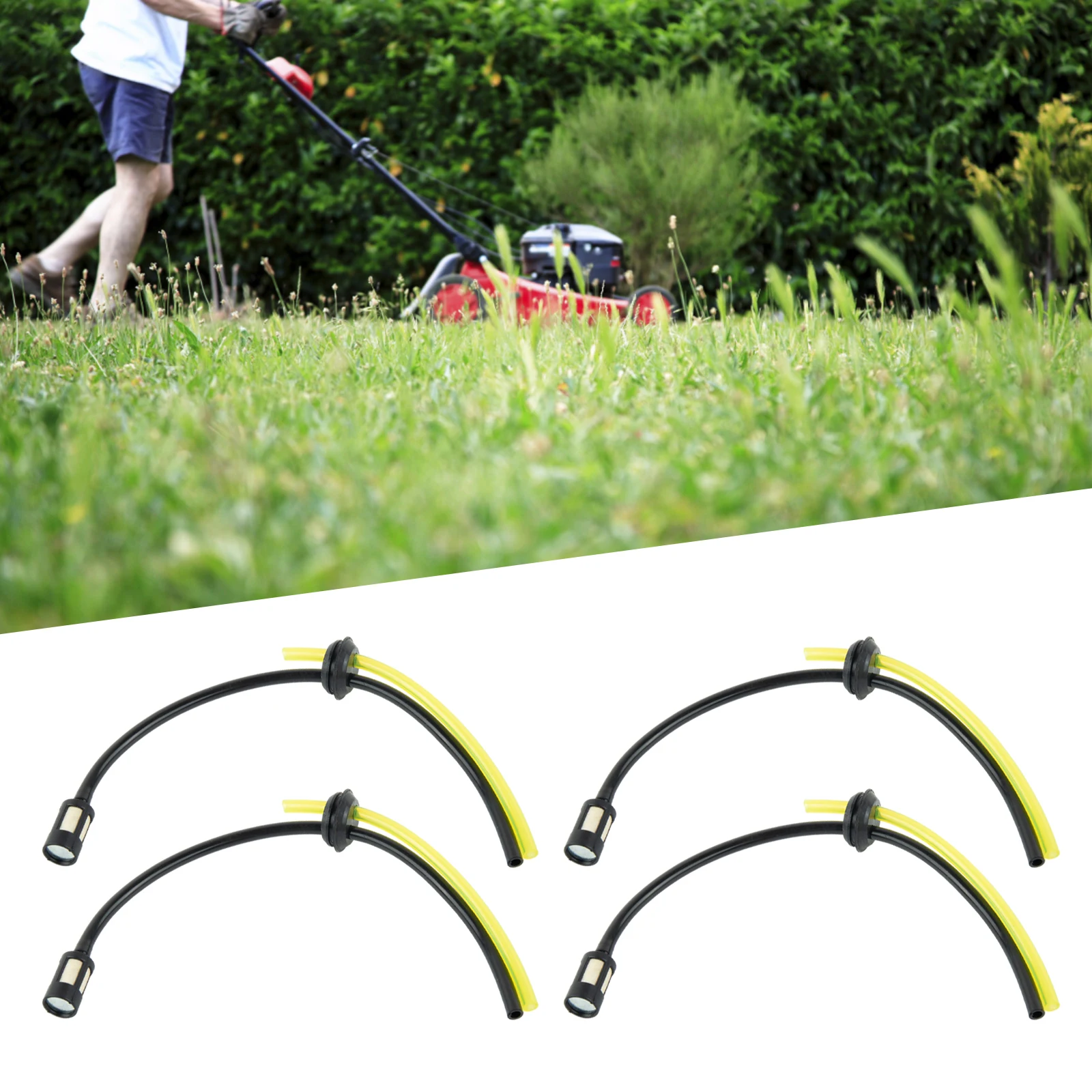 Tank Filter Fuel Line Replacement Set Of 4 Spare Parts Petrol String Trimmer Assembly Brush Cutter For McCulloch
Tank Filter Fuel Line Replacement Set Of 4 Spare Parts Petrol String Trimmer Assembly Brush Cutter For McCulloch