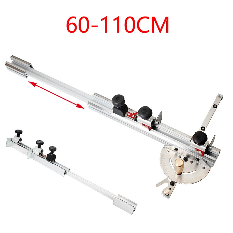 Joint 60-110CM Router And Woodworking Kit Stop Box T-track Jig Table Flip For With Adjustable Gauge adjustable Miter Slot
Joint 60-110CM Router And Woodworking Kit Stop Box T-track Jig Table Flip For With Adjustable Gauge adjustable Miter Slot