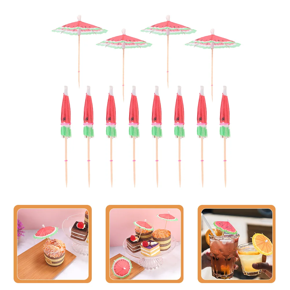 150pcs Watermelon Pattern Umbrella Picks Drink Umbrella Toothpicks Decorative Toothpicks
150pcs Watermelon Pattern Umbrella Picks Drink Umbrella Toothpicks Decorative Toothpicks
