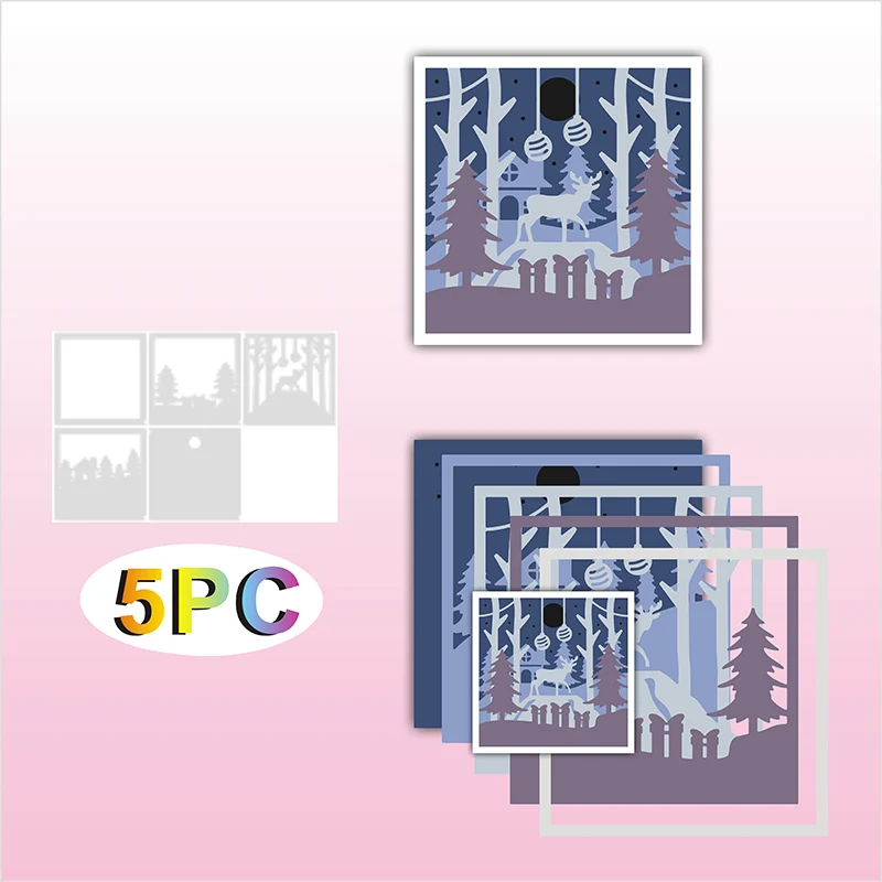 2023 января Апрель новый лес на Рождество многие поздравительные открытки металлическая пресс-форма 
2023 января Апрель новый лес на Рождество многие поздравительные открытки металлическая пресс-форма