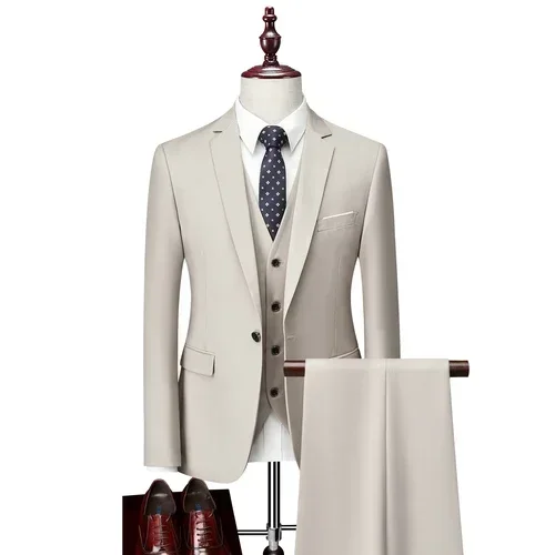 Men Slim Business Casual Suits Dress 1 Jacket Pants Vest / Male Wedding Groom vest Coat Trousers Waistcoat(one vest)
Men Slim Business Casual Suits Dress 1 Jacket Pants Vest / Male Wedding Groom vest Coat Trousers Waistcoat(one vest)