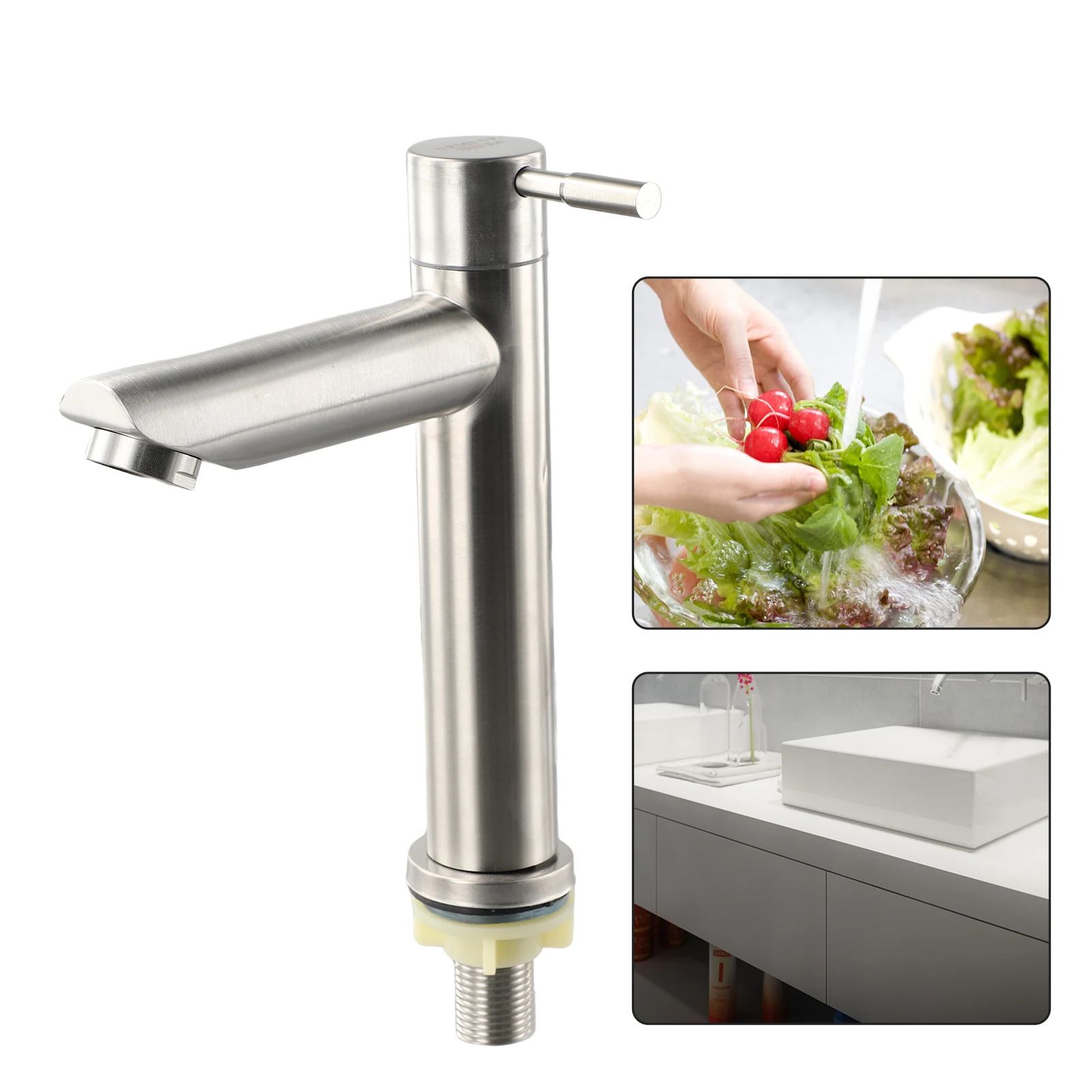 Durable High Quality Useful Brand New Faucet Without Hose Accessories Cold Sink Family Hotel Replacement Single
Durable High Quality Useful Brand New Faucet Without Hose Accessories Cold Sink Family Hotel Replacement Single