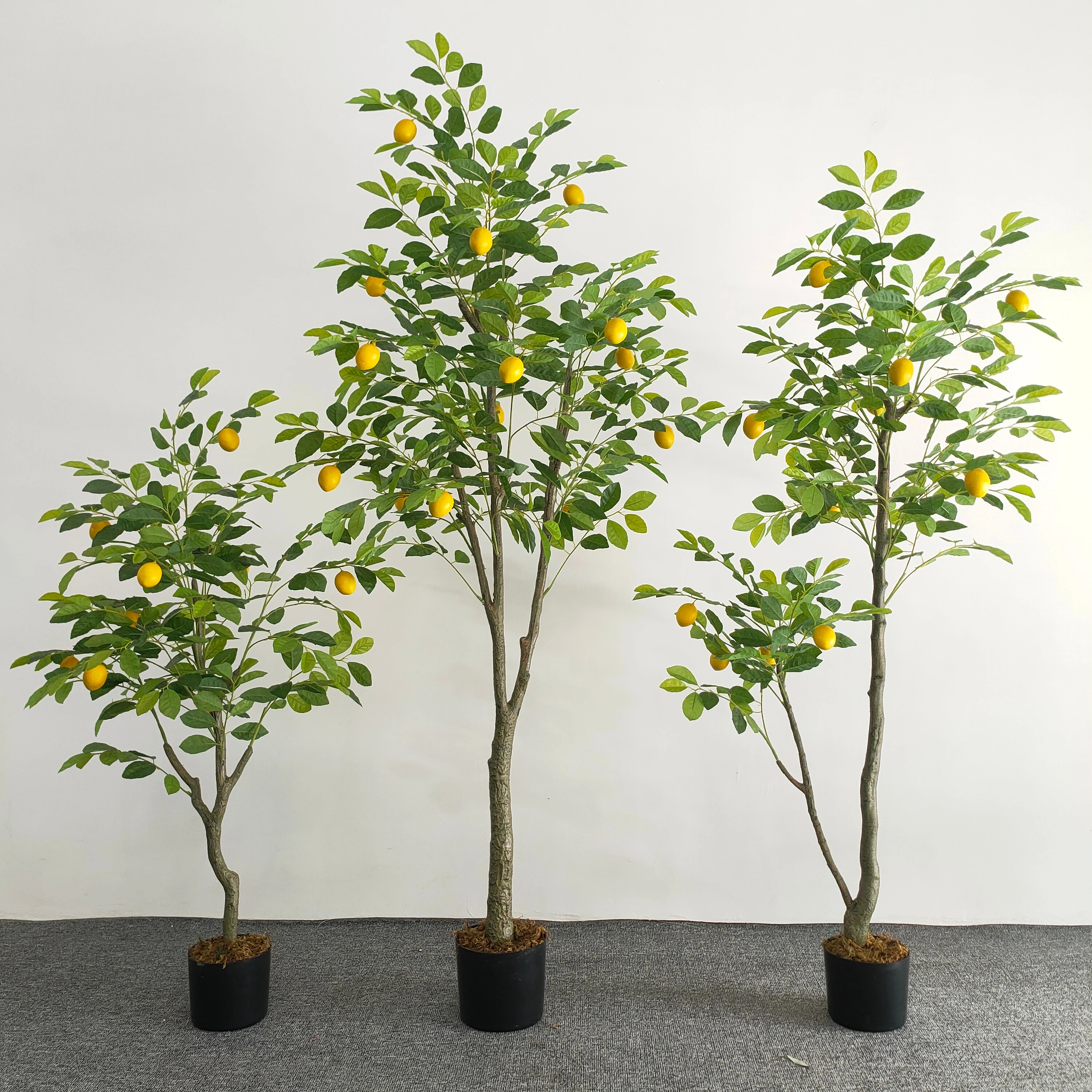 120cm art decor natural plants plastic leaves lemon tree artificial for indoor and outdoor
120cm art decor natural plants plastic leaves lemon tree artificial for indoor and outdoor
