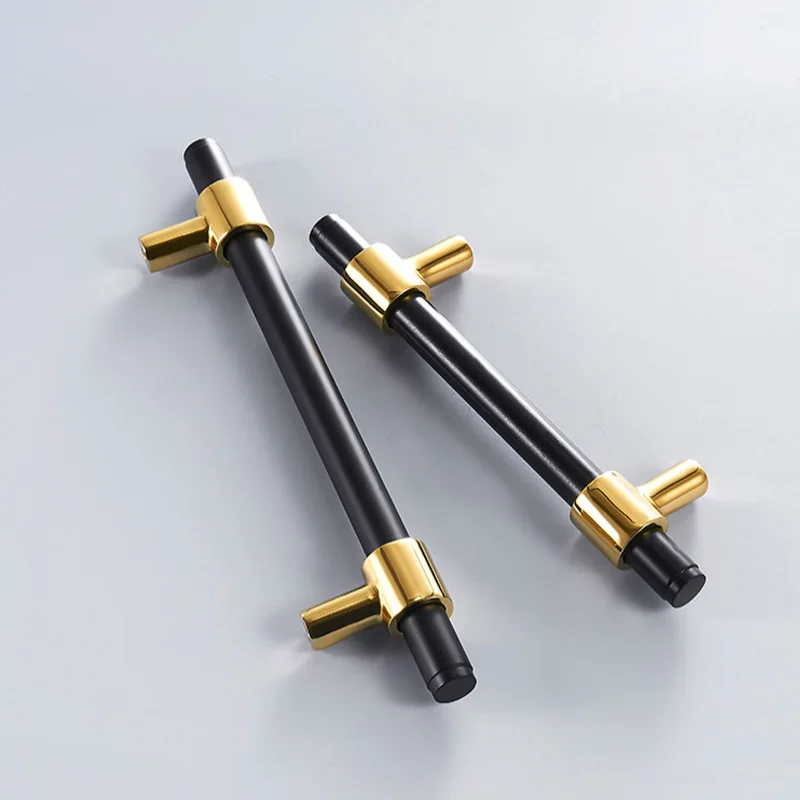 Pure Copper Kitchen Cabinet Handls Simple and Luxurious Black Modern Nordic Wardrobe Drawer Brass Knobs Handles for Furniture
Pure Copper Kitchen Cabinet Handls Simple and Luxurious Black Modern Nordic Wardrobe Drawer Brass Knobs Handles for Furniture
