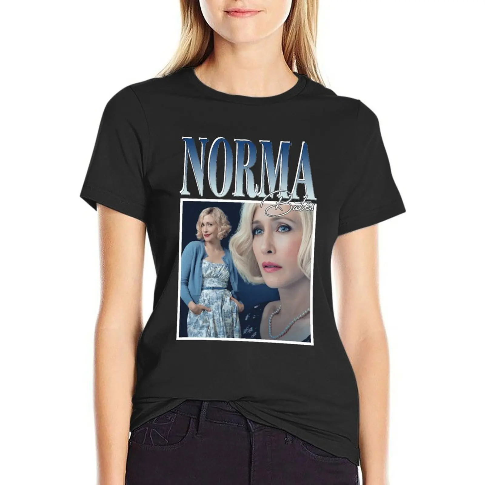 Norma Bates T-Shirt oversized shirts graphic tees t-shirt dress for Women plus size sexy
Norma Bates T-Shirt oversized shirts graphic tees t-shirt dress for Women plus size sexy