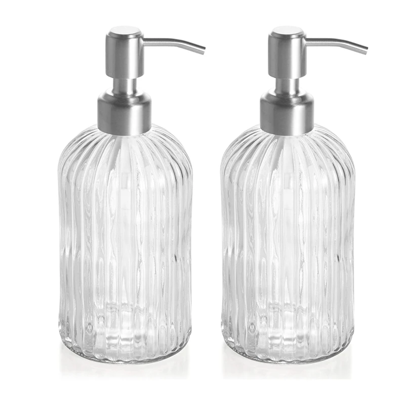 18Oz Soap Dispenser With Rust Proof Stainless Steel Pump For Kitchen & Bathroom.
18Oz Soap Dispenser With Rust Proof Stainless Steel Pump For Kitchen & Bathroom.