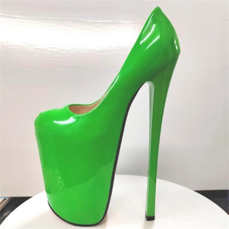 

Туфли LLXF женские на шпильке 20 см, роскошные пикантные туфли на тонком высоком каблуке, платформа, фетиш, красные свадебные вечерние туфли-лодочки, 8 дюймов