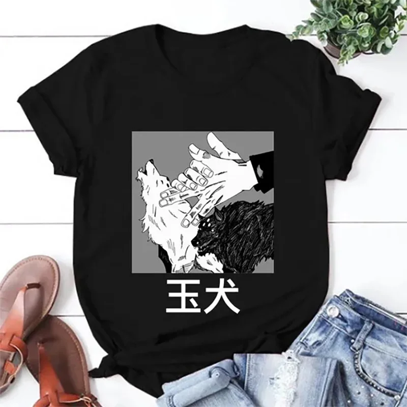 New Fushiguro Megumi T Shirt Unisex Fashion Anime Graphic Print Short Sleeve Casual Round Neck Loose Cozy Tees 
New Fushiguro Megumi T Shirt Unisex Fashion Anime Graphic Print Short Sleeve Casual Round Neck Loose Cozy Tees