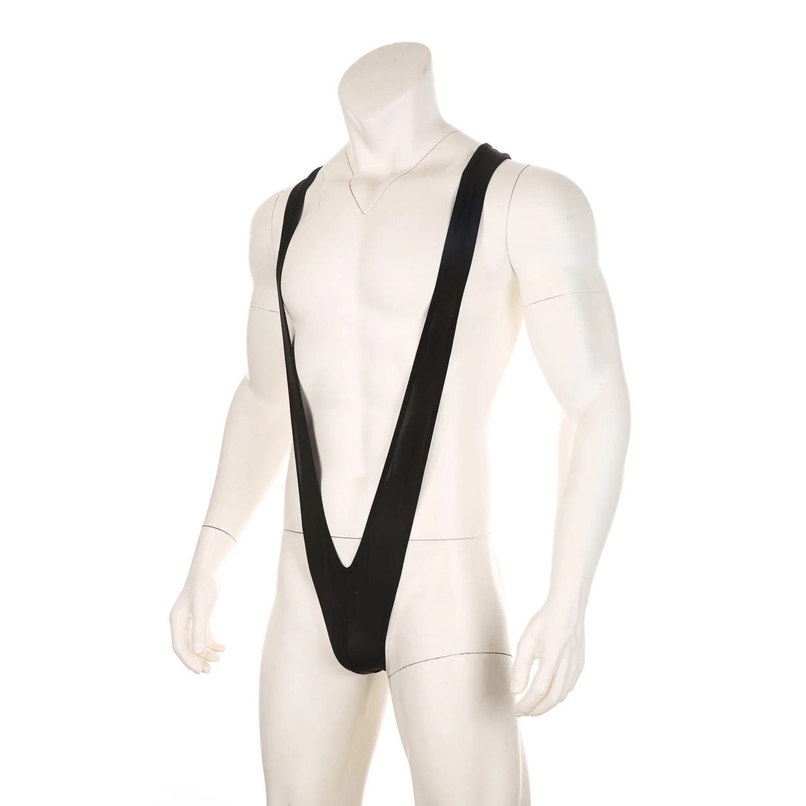

CLEVER-MENMODE Men's Bodysuit Sexy Strap Underwear Male Thong Mankini Leotard Thongs Body Costume Stage Perform Bondage Lingerie