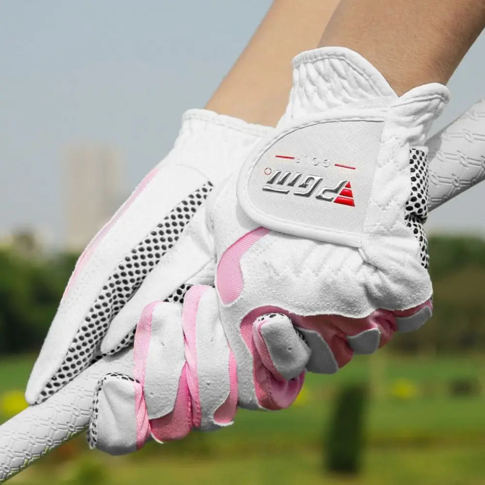 

Improved Grip System Women's Sport Gloves Breathable Comfortable Full Finger Golf Glove Full Finger Professional