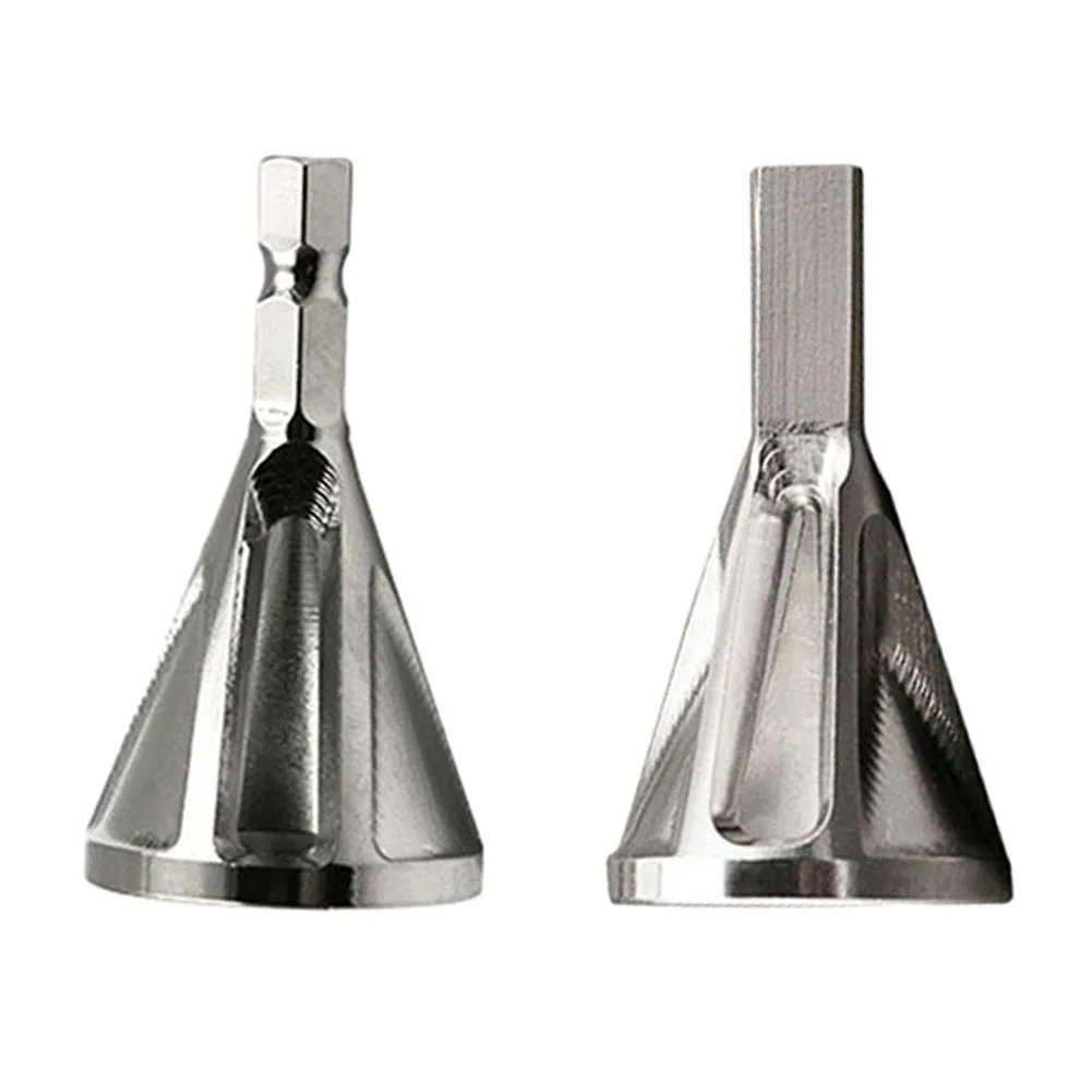 2pcs Deburring External Chamfer Tool Triangular Hexagonal Handle High Speed Steel Remove Burr Drill Bit Tools For Metal Drilling
2pcs Deburring External Chamfer Tool Triangular Hexagonal Handle High Speed Steel Remove Burr Drill Bit Tools For Metal Drilling