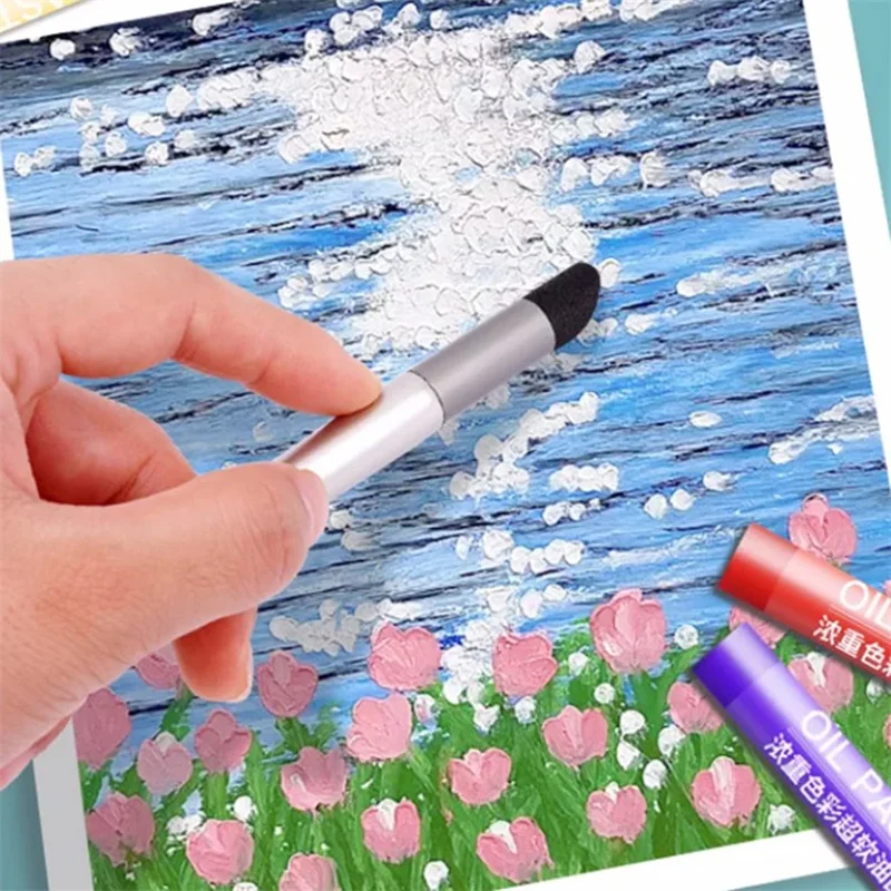 3pcs Oil Pastel Special Rub Pen Soft Head Transition Sponge Ball Smudge Pen Smudge Painting Brush Tool Art Supplies
3pcs Oil Pastel Special Rub Pen Soft Head Transition Sponge Ball Smudge Pen Smudge Painting Brush Tool Art Supplies