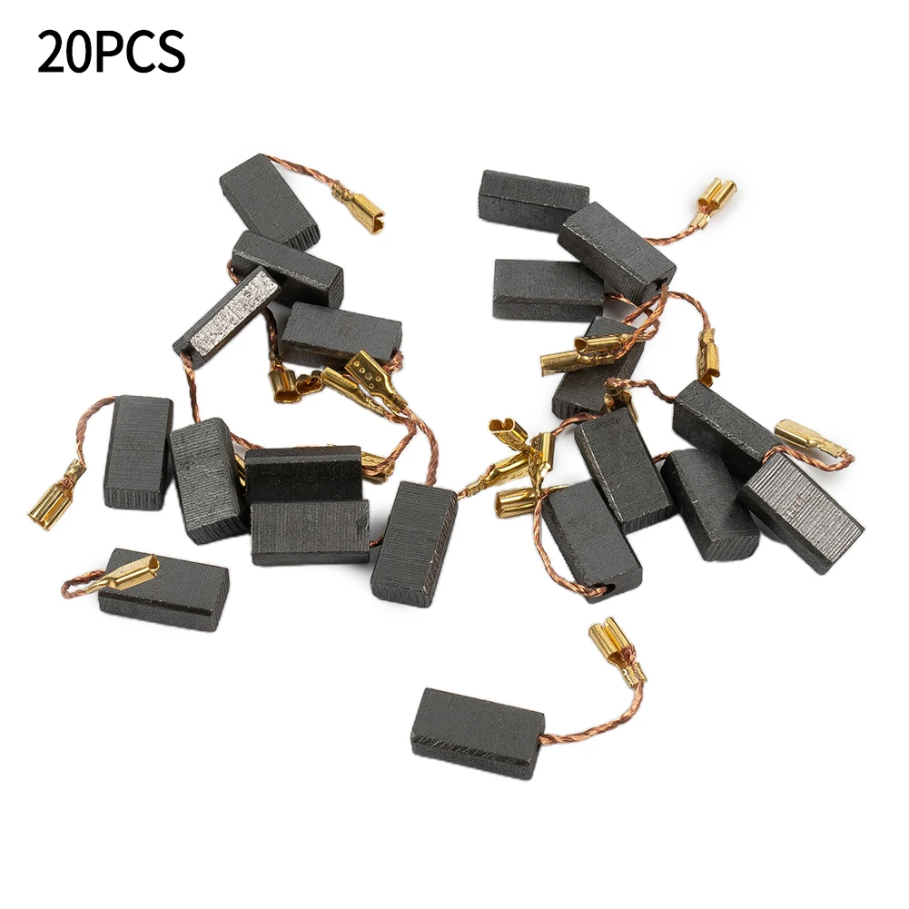 Durable New Quality Carbon Brush Brush Spring Supplies Replacement 15*8*5mm 20pcs/set 45mm Length Carbon & Metal
Durable New Quality Carbon Brush Brush Spring Supplies Replacement 15*8*5mm 20pcs/set 45mm Length Carbon & Metal