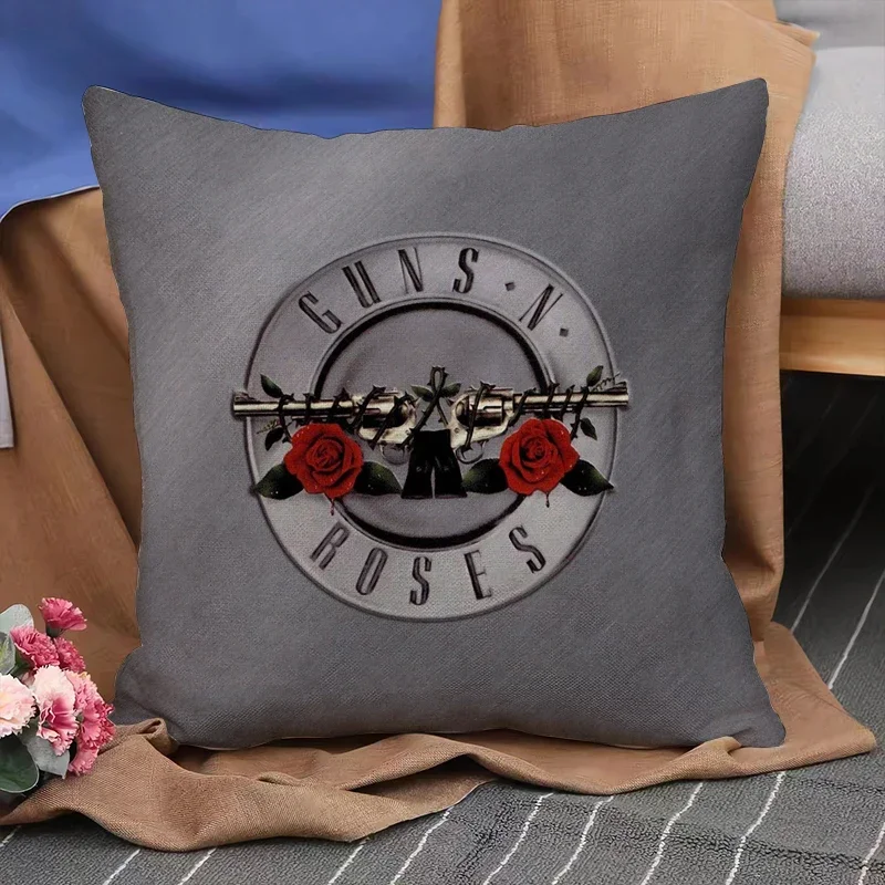 Double-sided Printed Cushion Cover Home Decor Pillowcase Gun N' Rose Cushion Cover Bedroom Sofa Car Short Plush 45x45cm
Double-sided Printed Cushion Cover Home Decor Pillowcase Gun N' Rose Cushion Cover Bedroom Sofa Car Short Plush 45x45cm